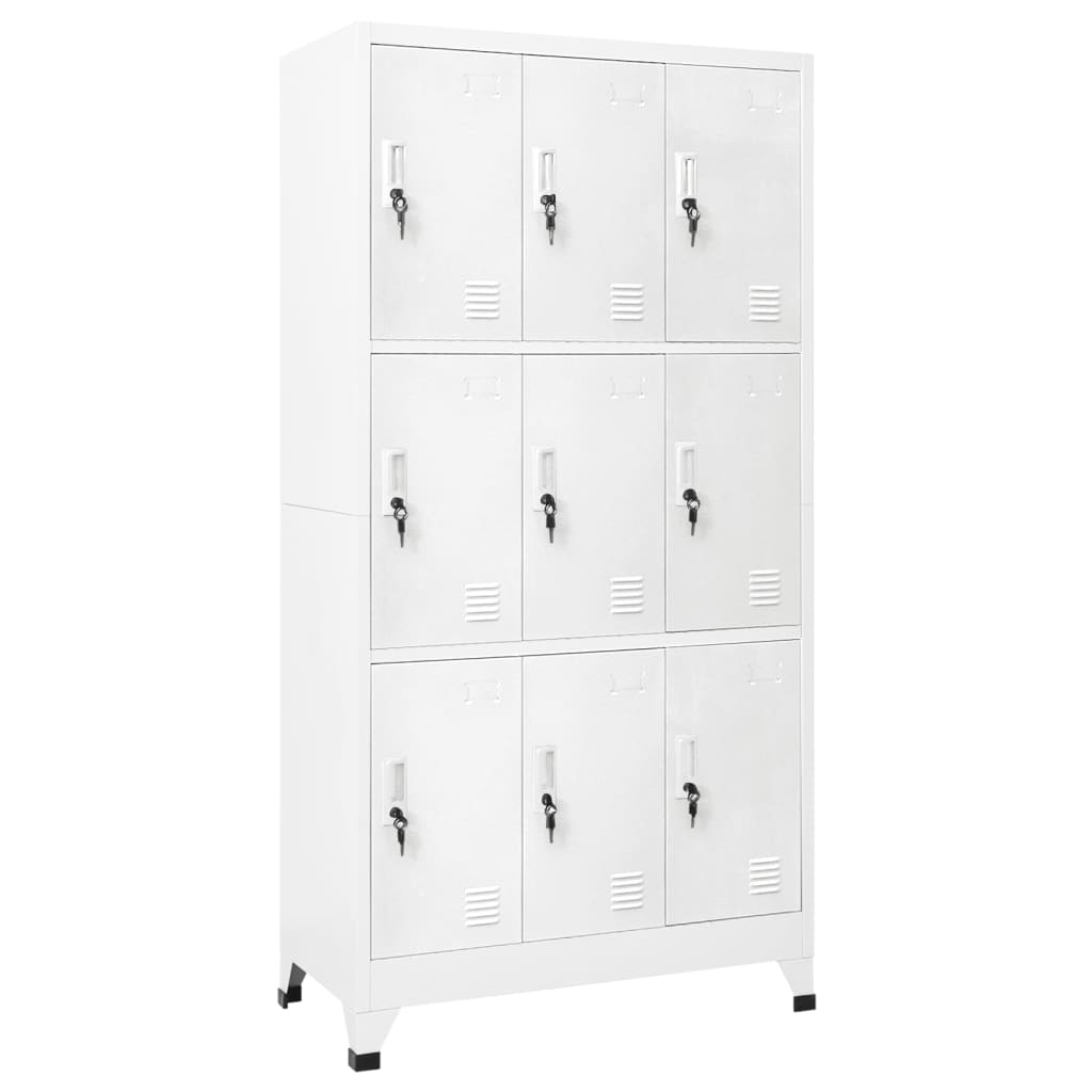 Schließfachschrank 90X40X180 Cm Stahl