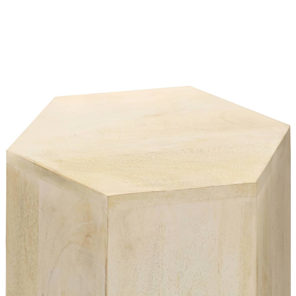 3-Tlg. Couchtisch-Set Massivholz Mango