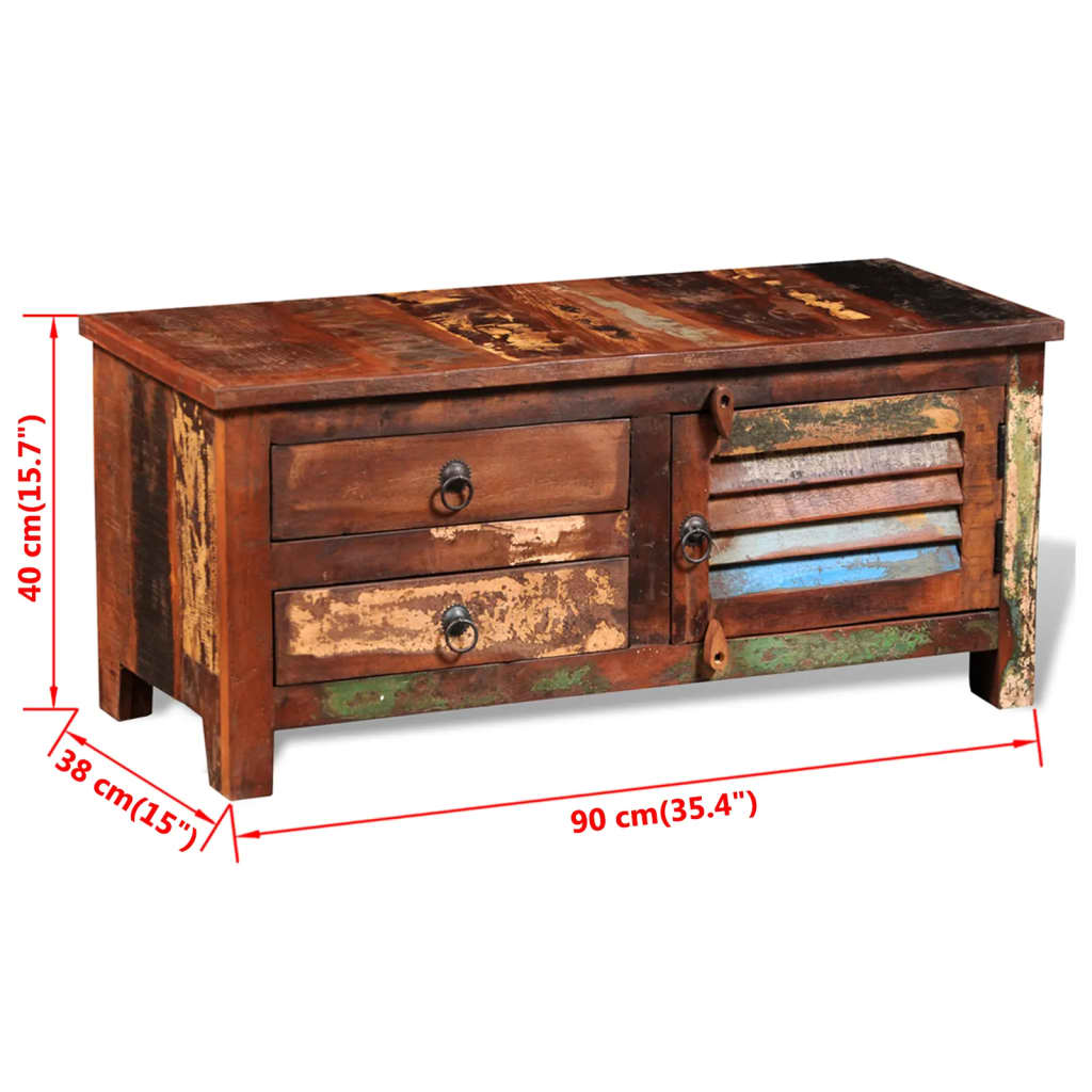 Tv-Schrank Altholz Massiv