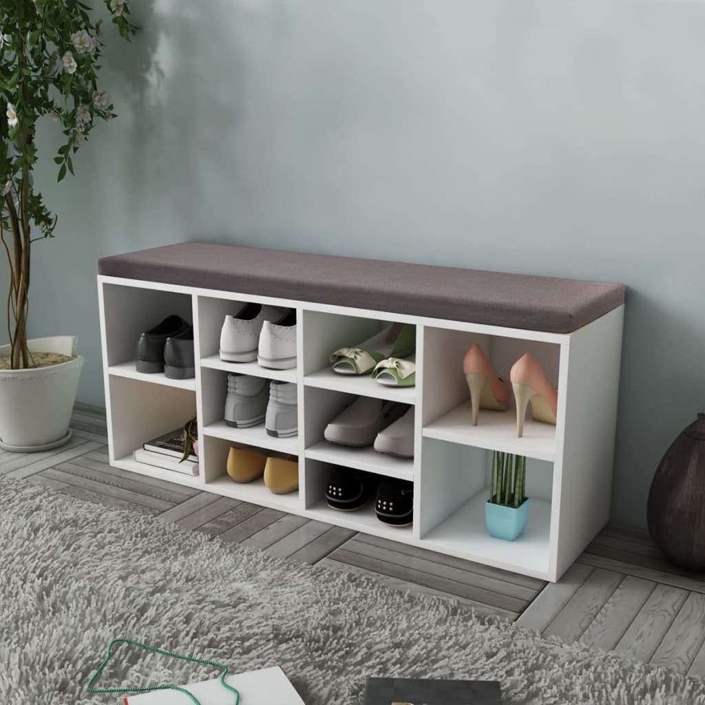 Schuhbank 103X30X48 Cm Holzwerkstoff