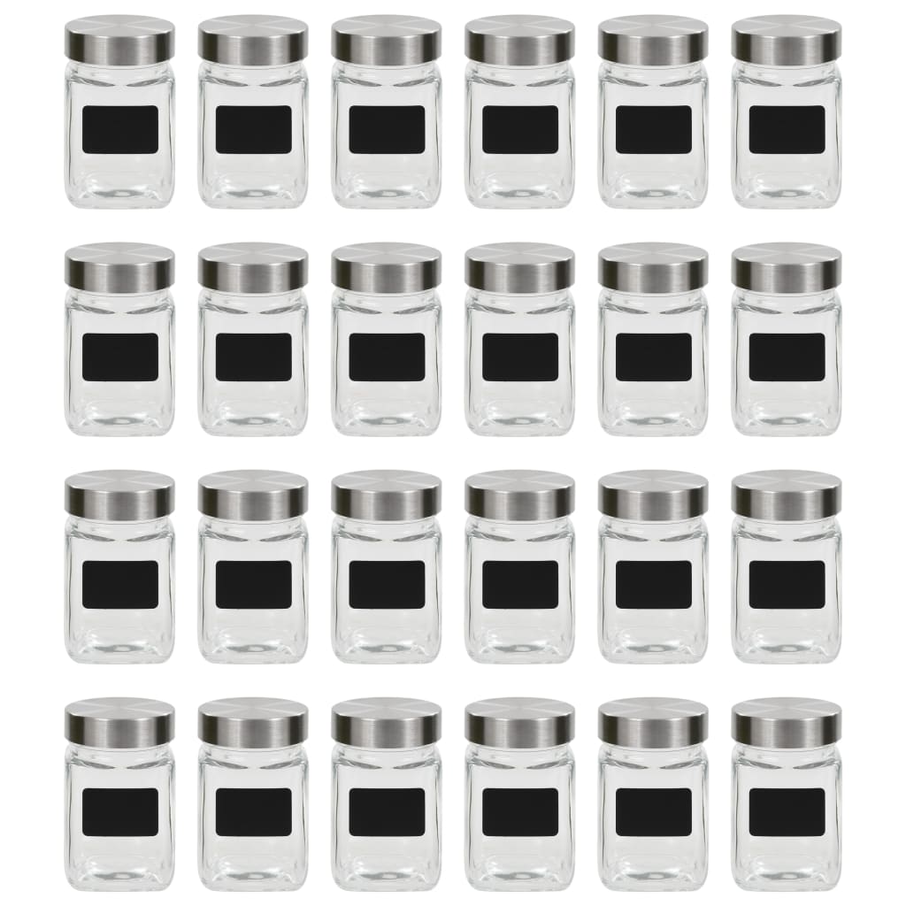 Vorratsgläser Mit Aufkleber 12 Stk. 300 Ml