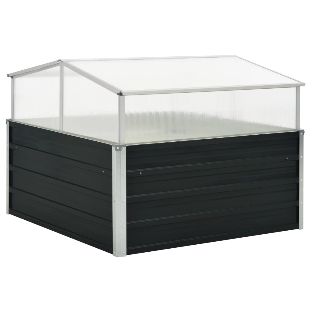 Gewächshaus Verzinkter Stahl 100×100×85 Cm