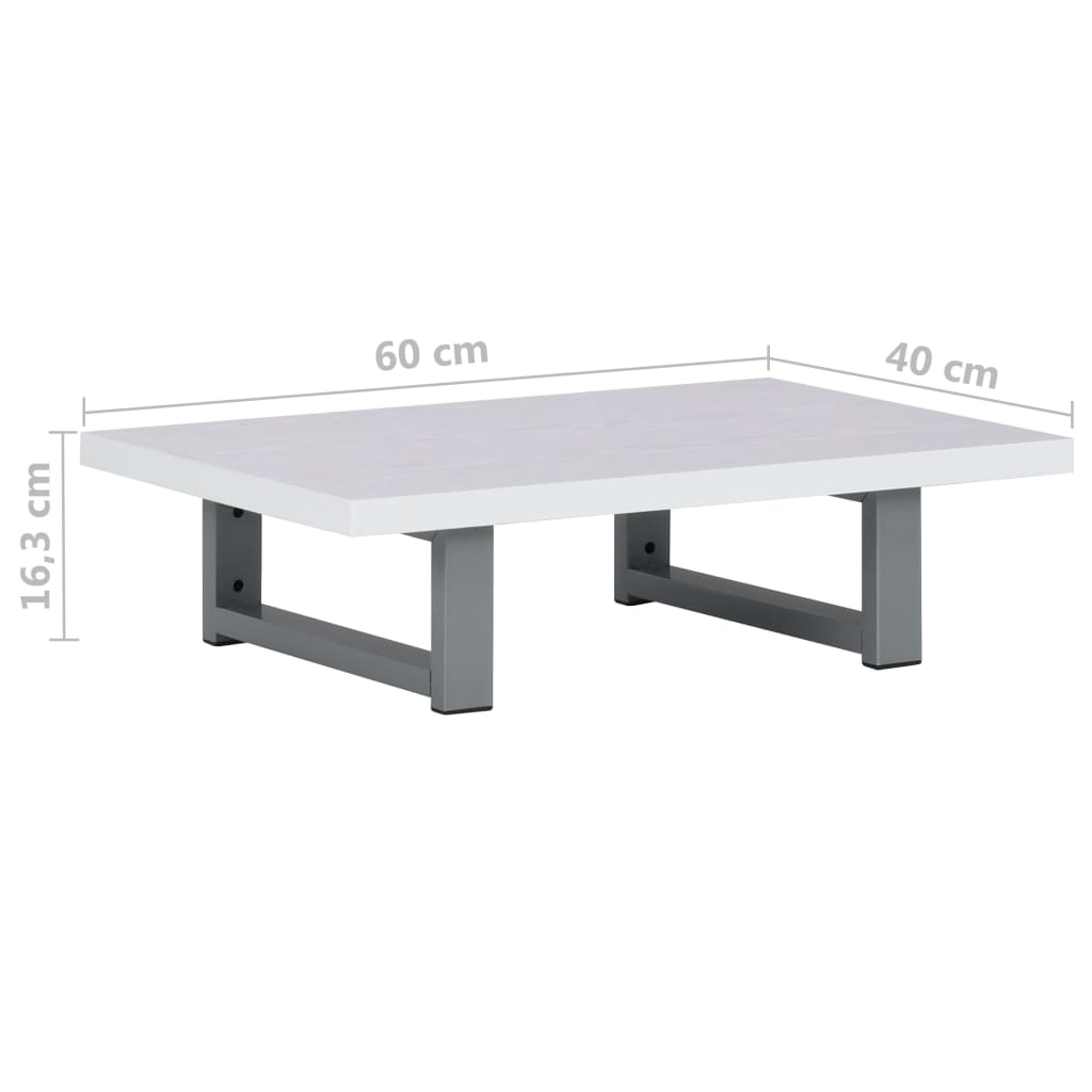 2-Tlg. Badmöbel-Set Keramik Weiß Weiß Und Schwarz