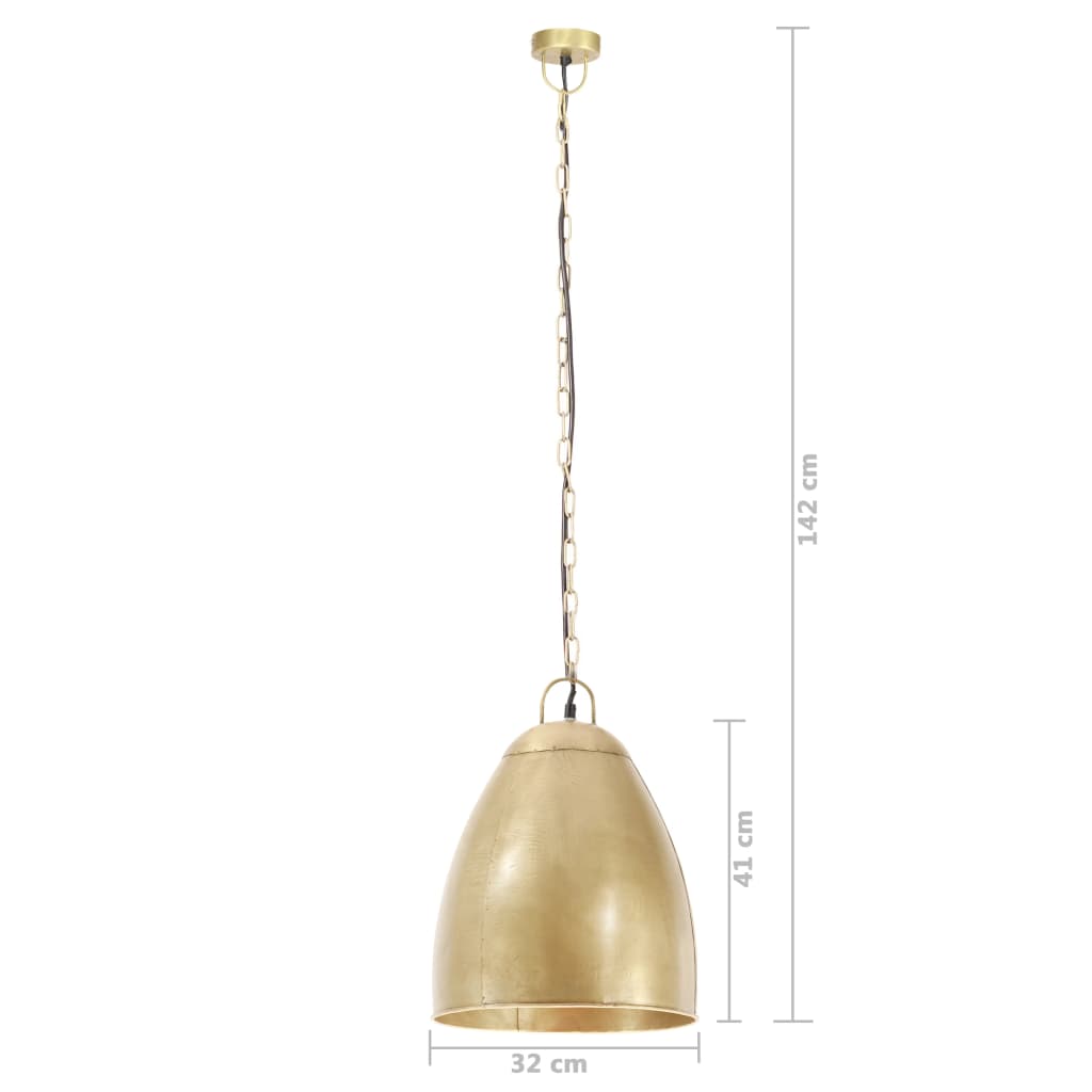 Hängelampe Industriestil 25 W Rund 32 Cm E27