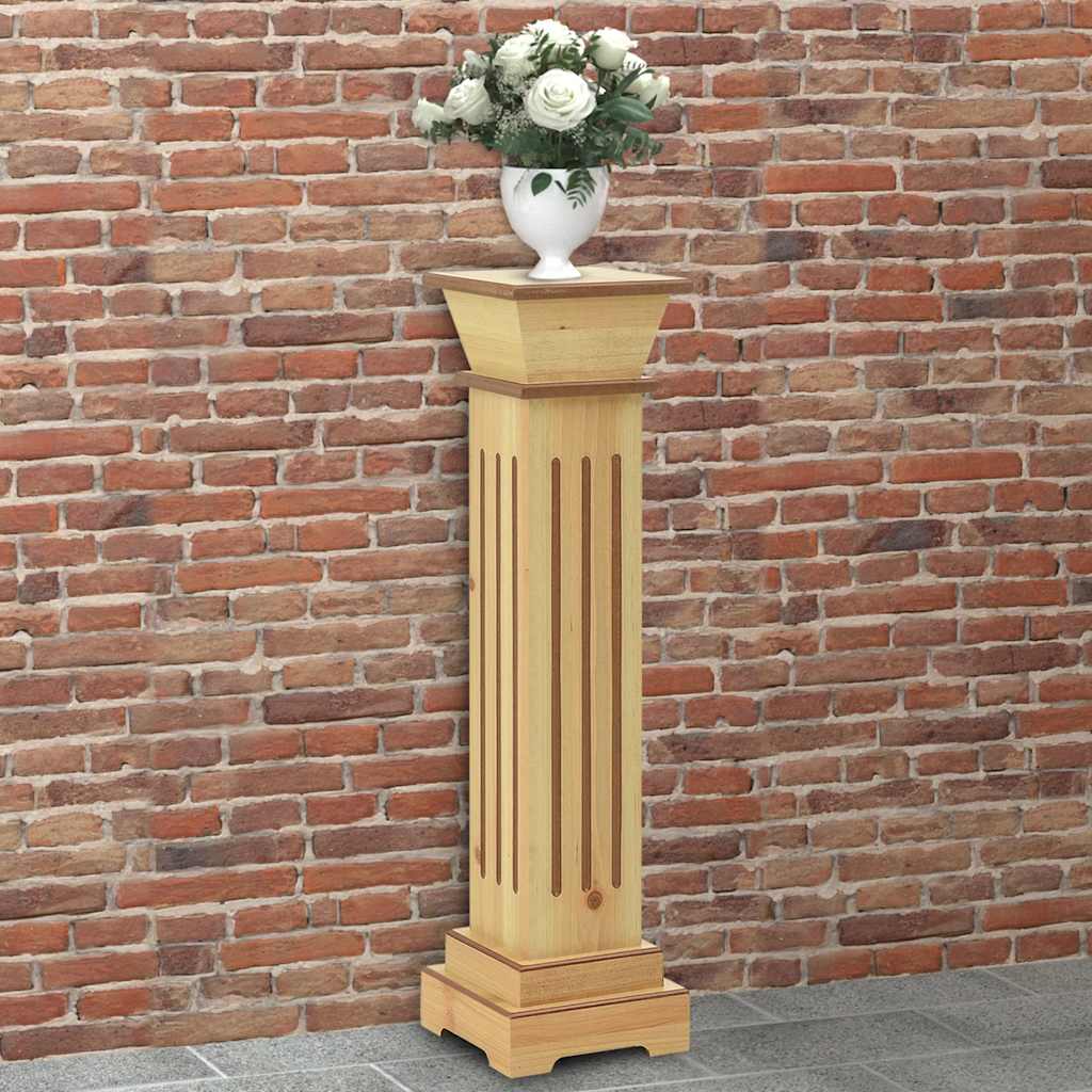 Säulen-Pflanzenständer Klassischer Stil Quadratisch Mdf