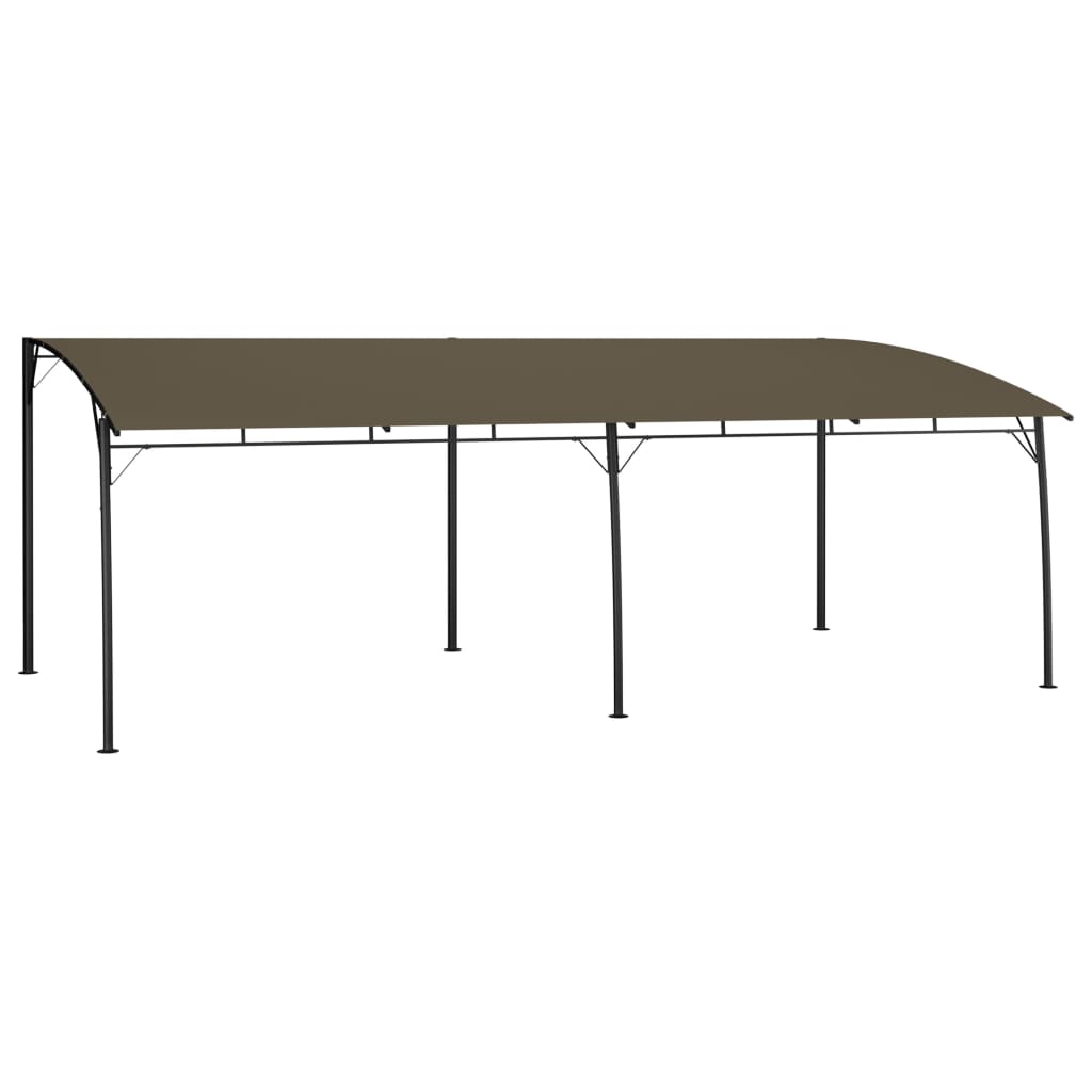 Garten-Sonnenschutz 3X3X2,55 M Taupe