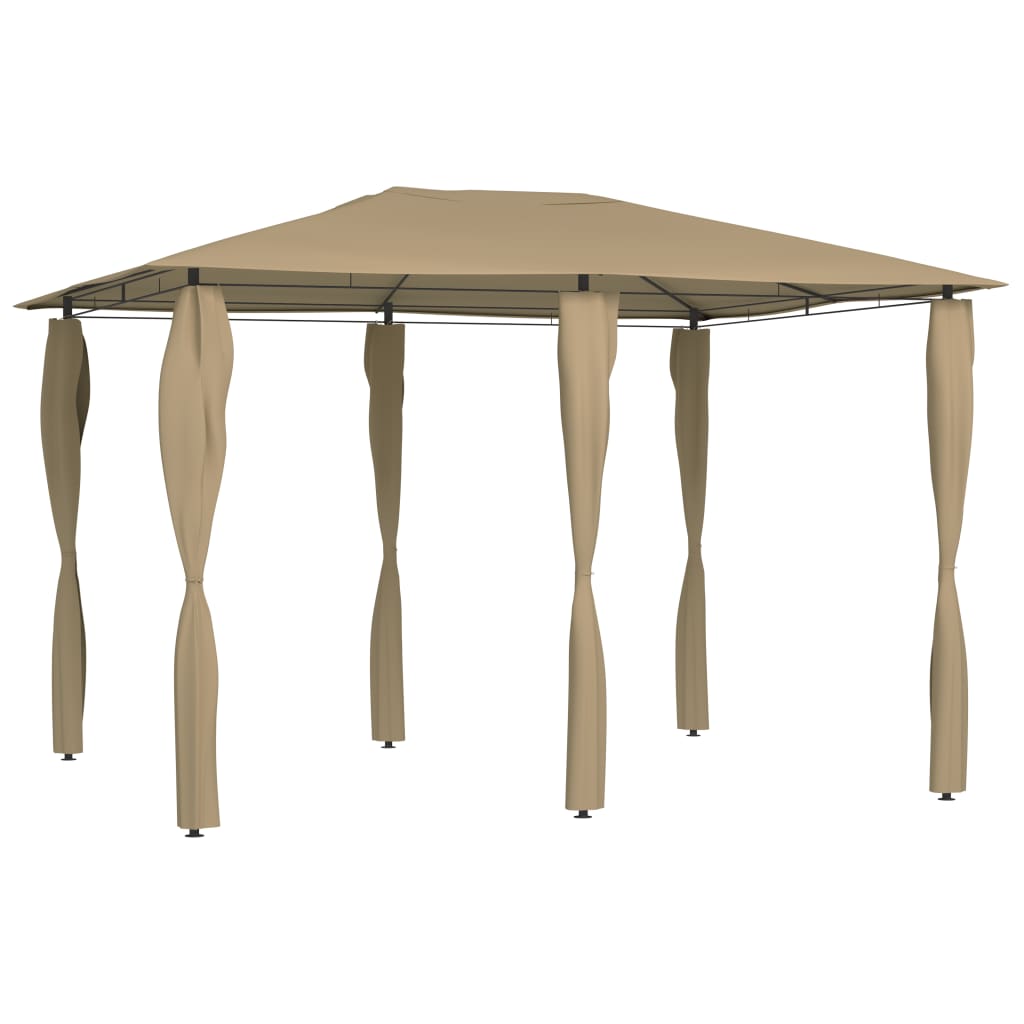 Pavillon 3X3X2,6 M 160 G/M² Taupe