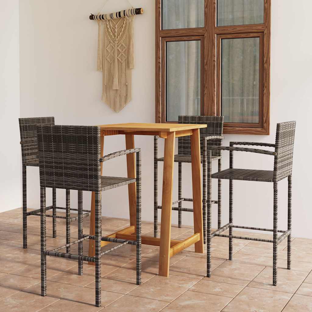 3-Tlg. Gartenbar-Set
