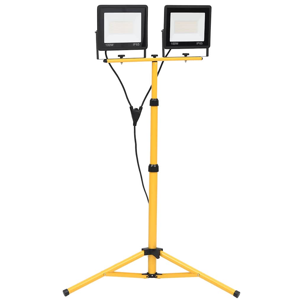 Led-Fluter Mit Stativ Kaltweiß