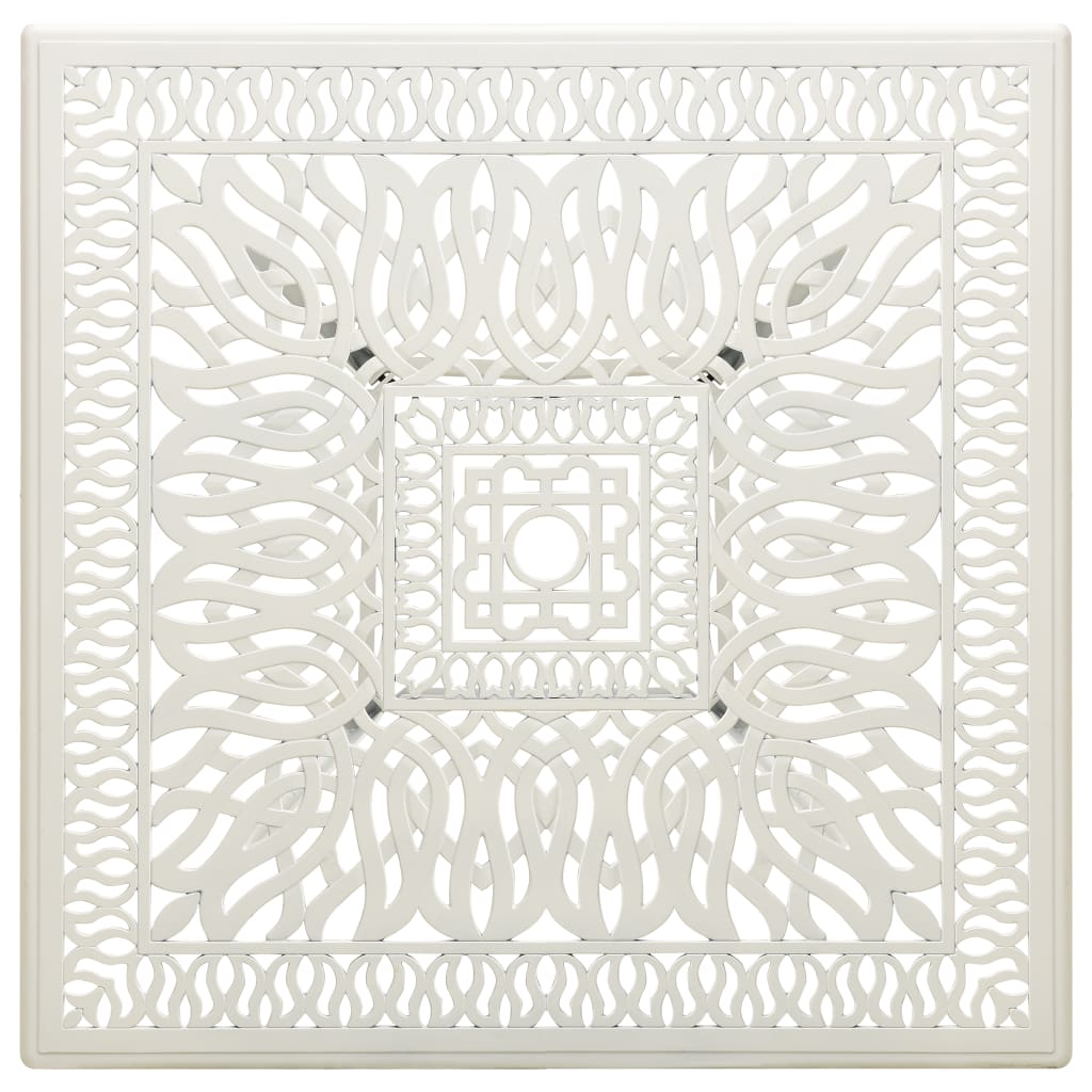 3-Tlg. Bistro-Set Aluminiumguss