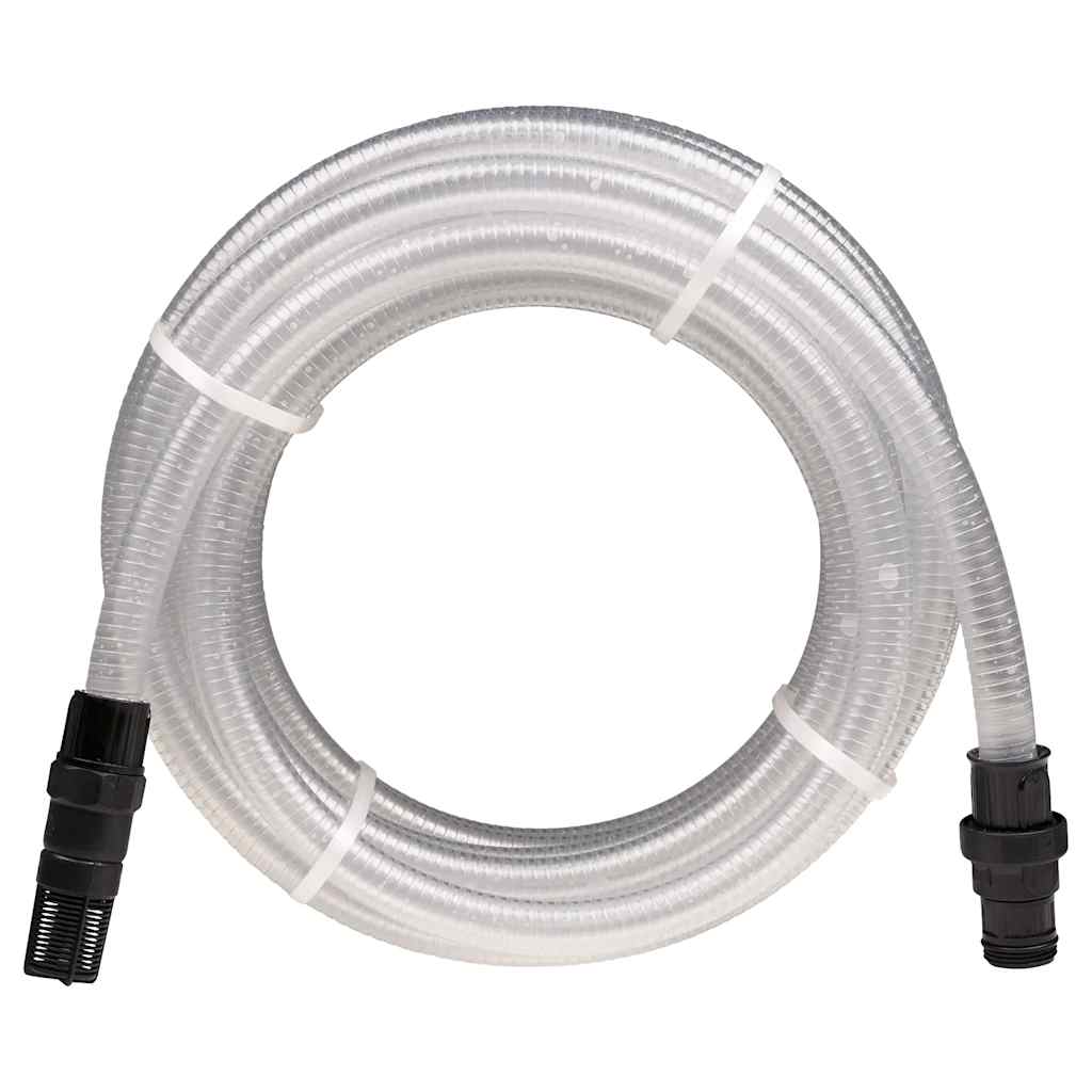 Saugschlauch Mit Pvc-Anschlüssen 1" Pvc