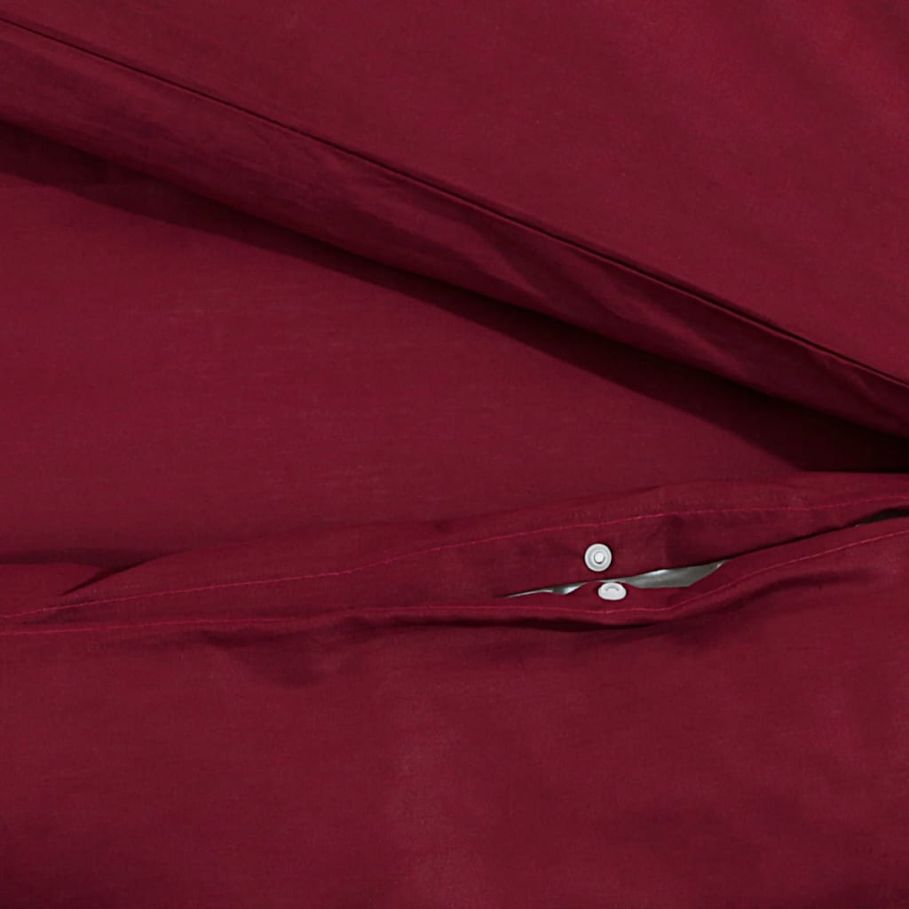 Bettwäsche-Set Bordeaux 260X240 Cm Leichte Mikrofaser