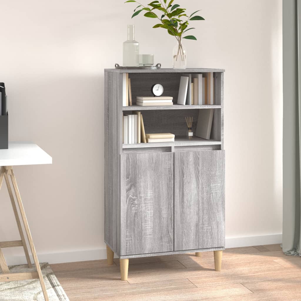 Highboard Sonoma-Eiche 60X36X110 Cm Holzwerkstoff