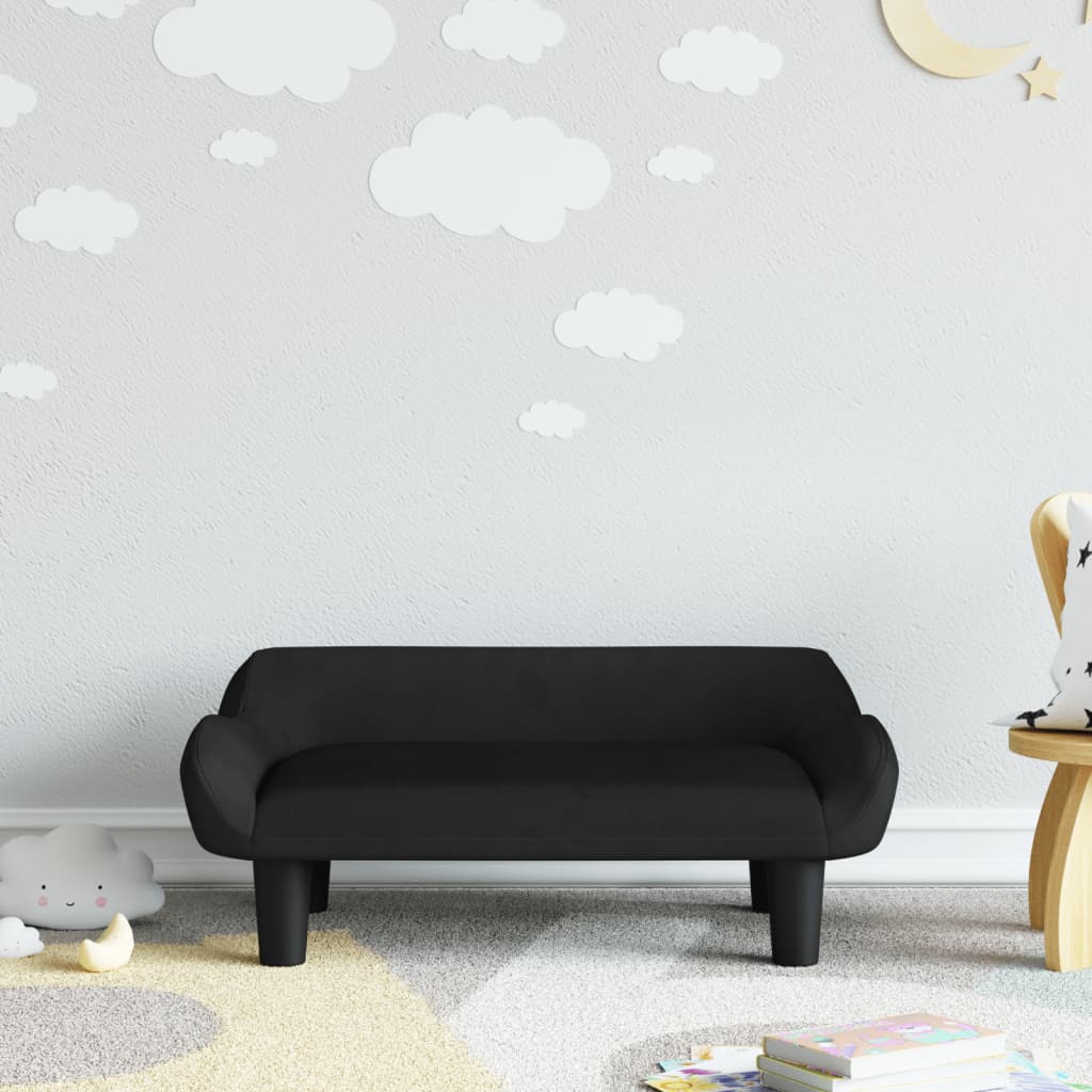 Kindersofa 70X40X24 Cm Samt