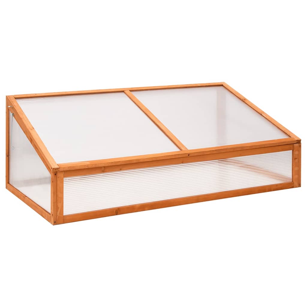 Gewächshaus 110X56X39 Cm Tannenholz