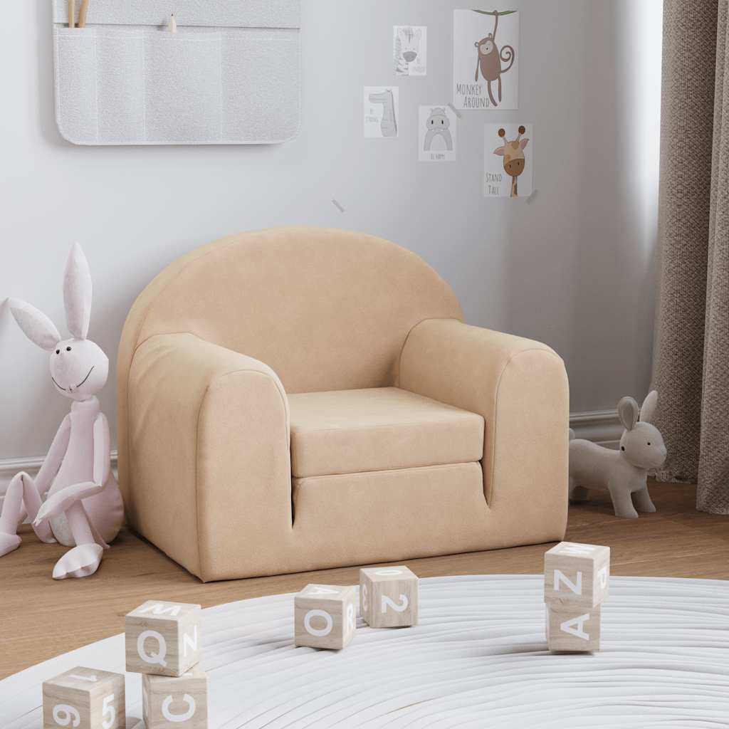 Kindersofa Weich Plüsch