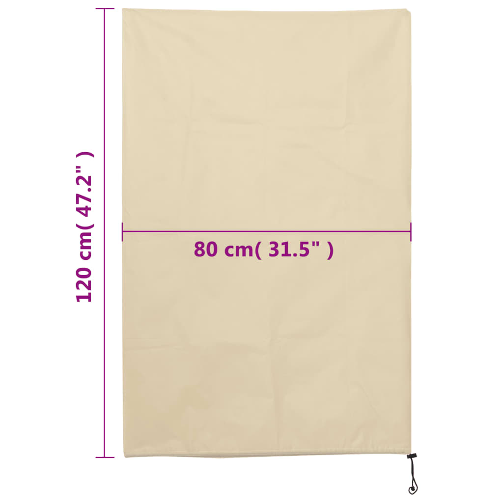 Wintervlies Mit Kordelzug 8 Stk. 70 G/M² 0,8X1,2 M