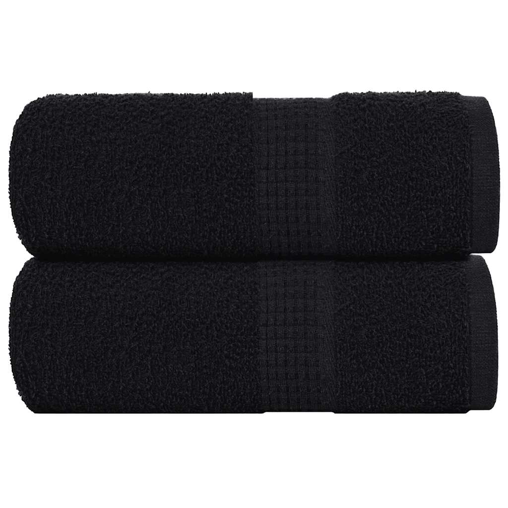 Gästetücher Frogn 2 Stk. 360 G/M² Schwarz