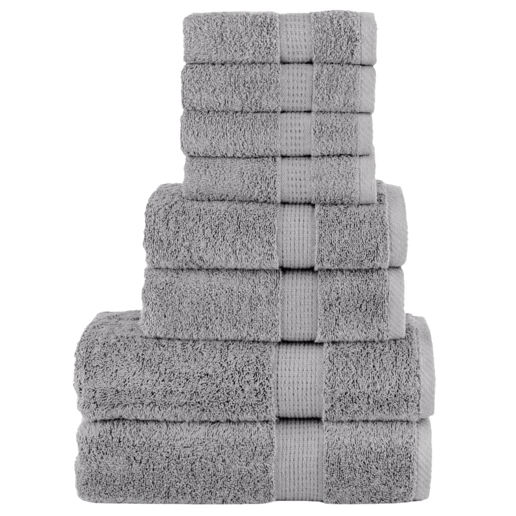 8 Tlg. Premium-Handtuch-Set Solund 600 G/M²