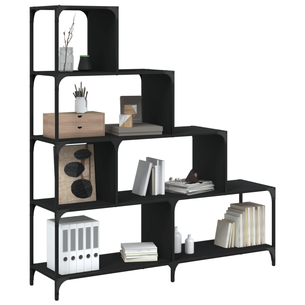 Bücherregal 4 Etagen Sonoma-Eiche 139X33,5X149 Cm Holzwerkstoff
