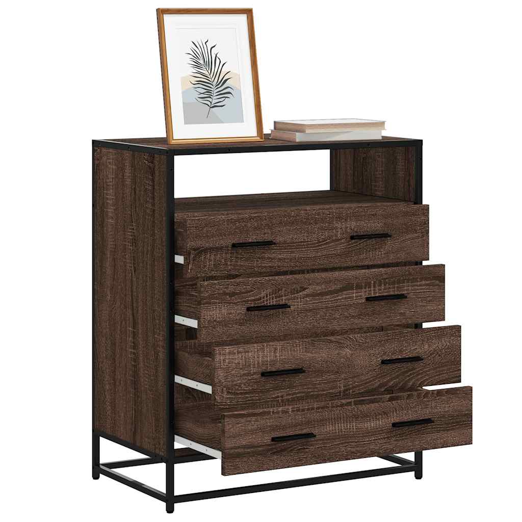 Schubladenschrank 4-Schublade 70 X 41 X 83,5 Cm