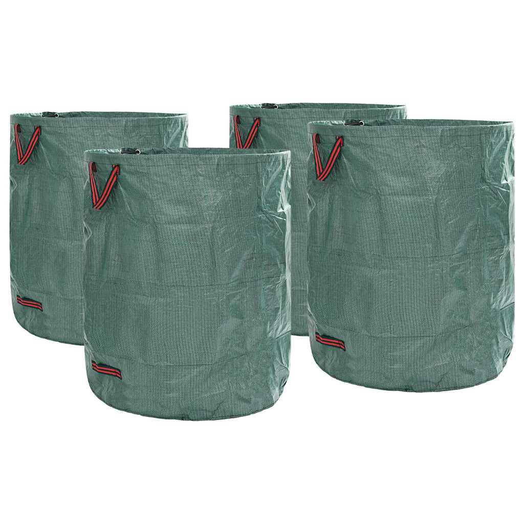 Gartenmüllsäcke 4 Pcs Grün 66 X 66 X 83,5 Cm Polypropylen
