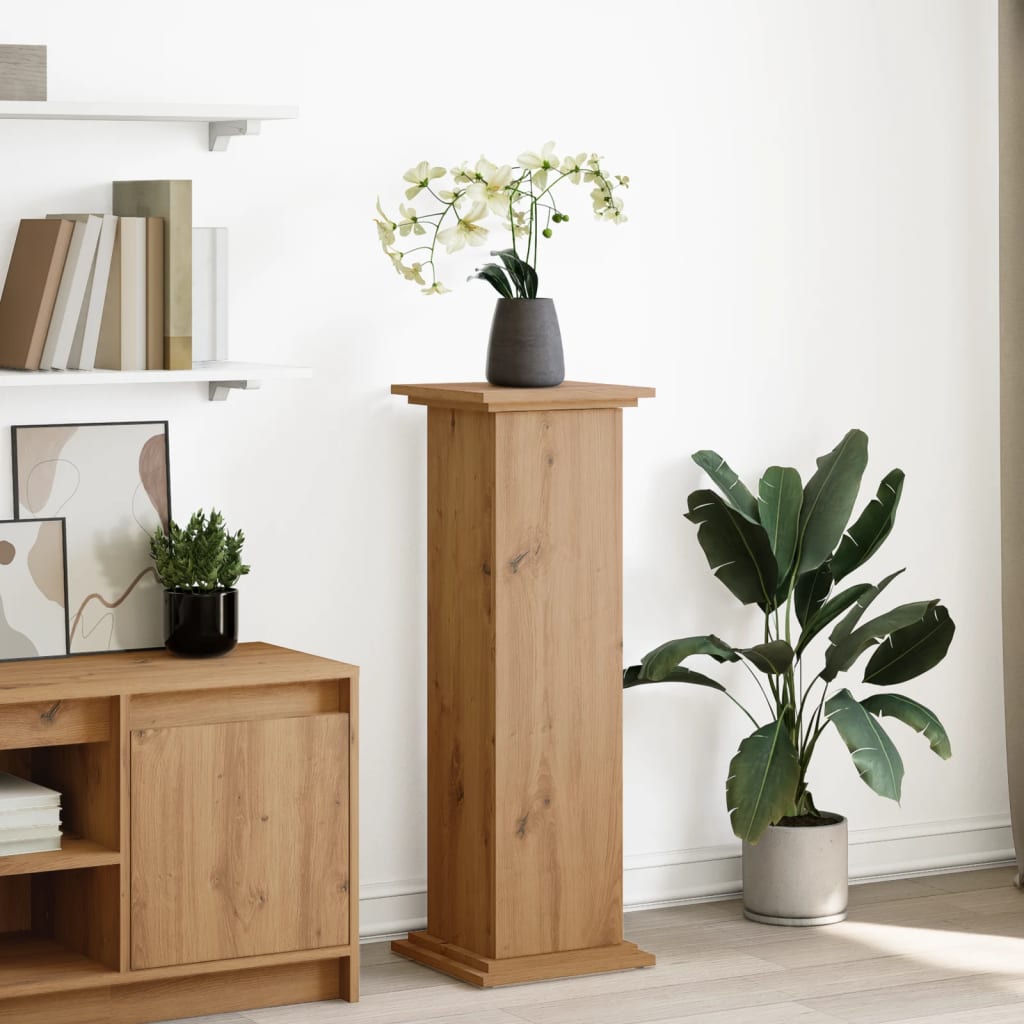 Postament Mit Stauraum Holzwerkstoff Artisan-Eiche