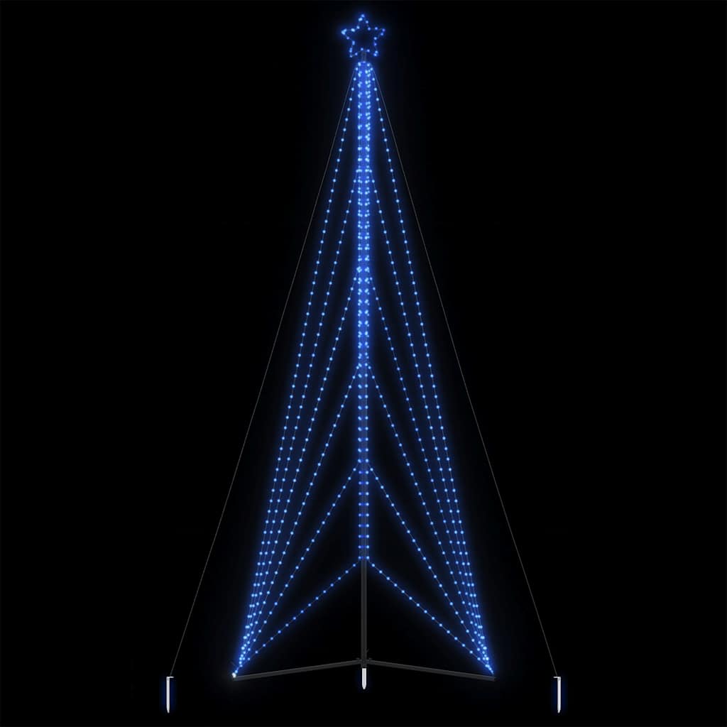 Led Weihnachtsbaum 615 Leds 404,5 Cm Blau