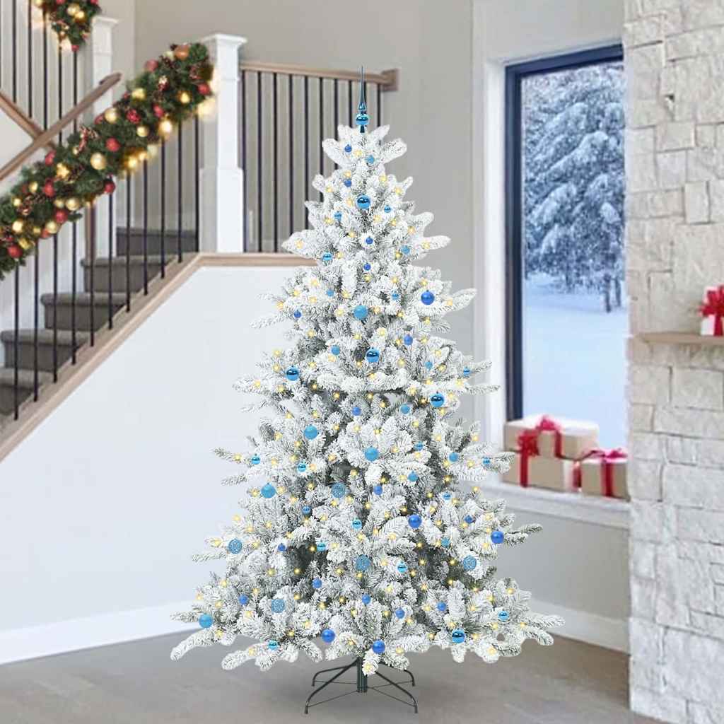 Künstlicher Klappbarer Weihnachtsbaum Pvc Und Stahl