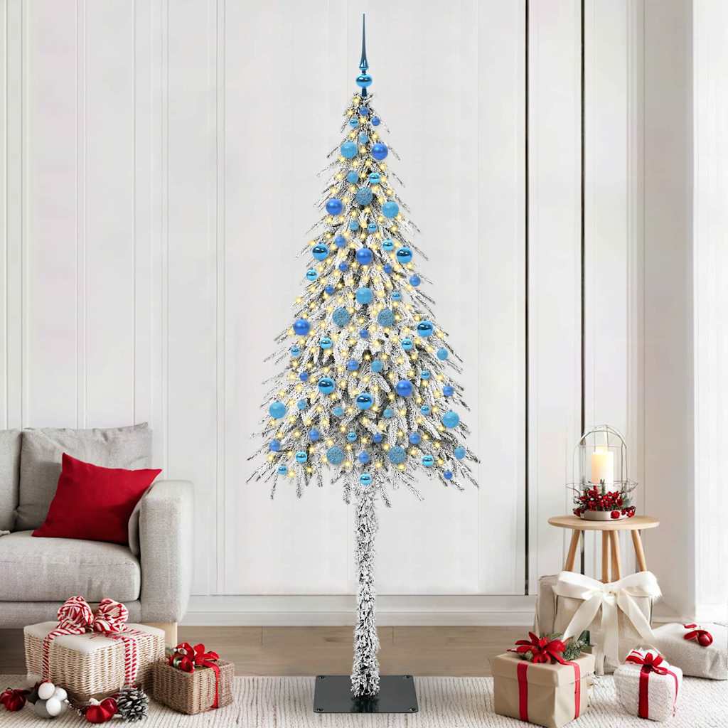 Weihnachtsbaum Mit 300 Leds Weiß Pe Und Stahl