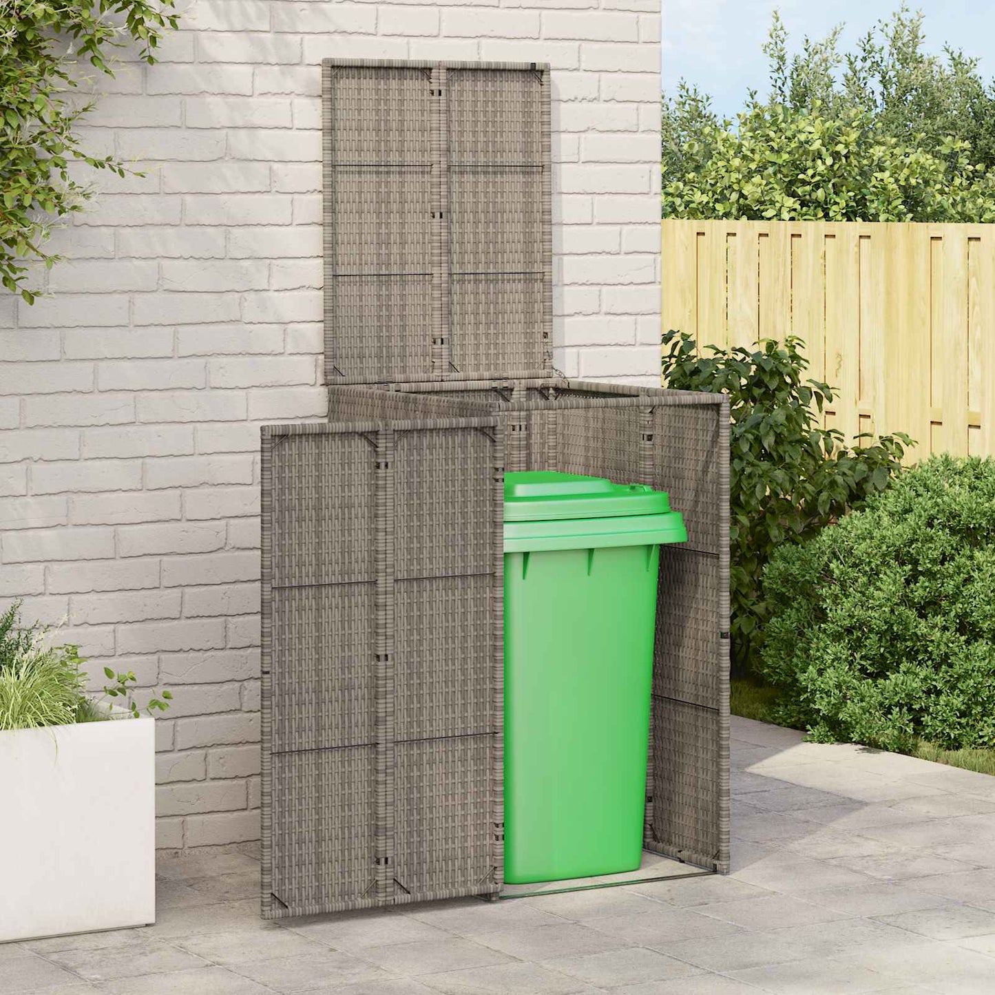 Mülltonnenbox 65 X 80 X 115 Cm Polyethylen
