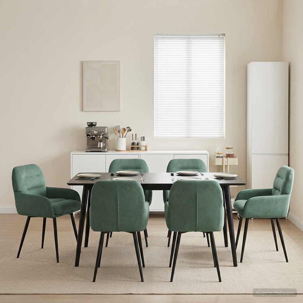 Esszimmerstühle 4 Pcs Samt 59 X 59,5 X 90 Cm