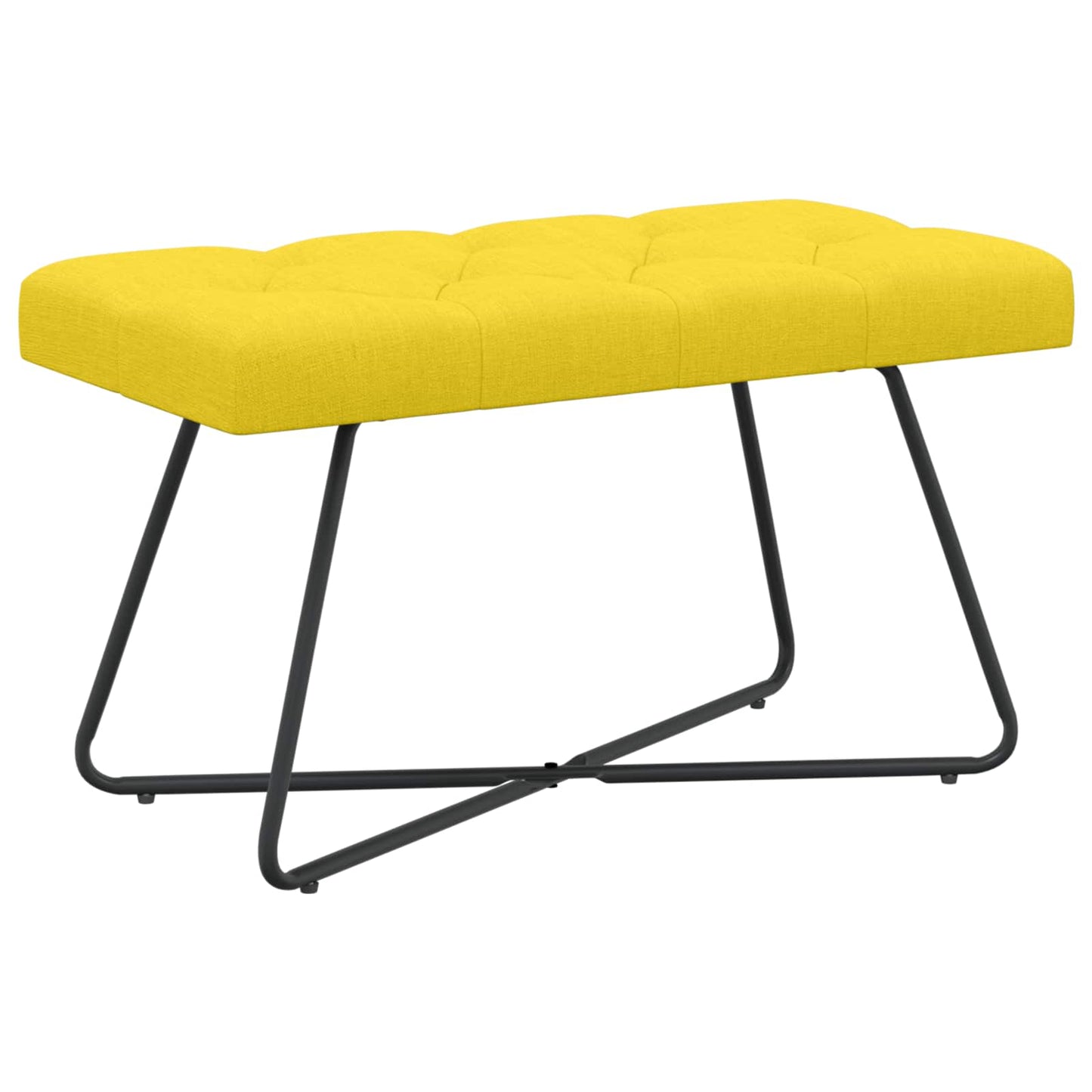 Bank Mit Knopfheftung 80 X 40 X 46 Cm Stoff