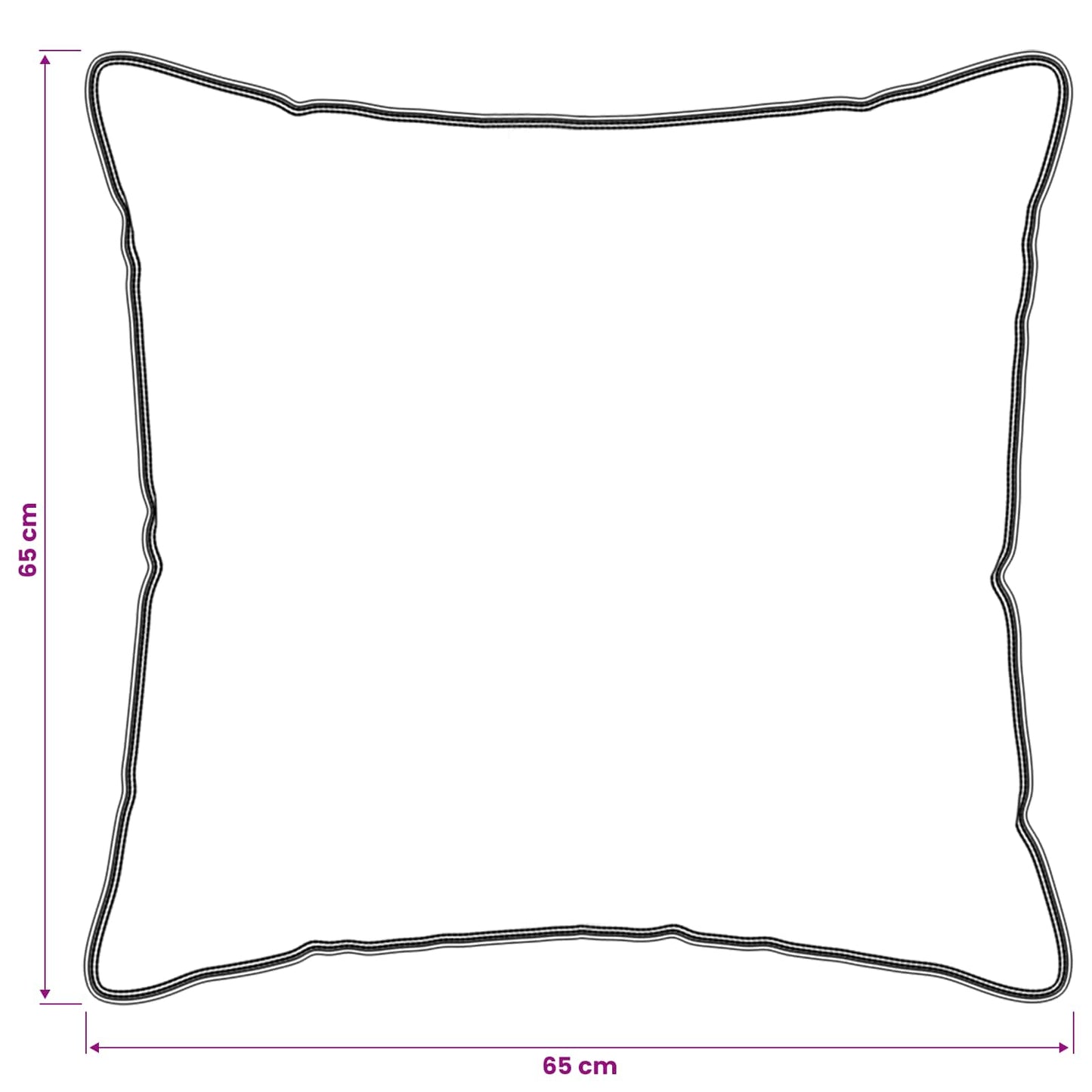 Bettwäsche-Set Mit Kissen 2 Pcs Weiß Bambusfaser