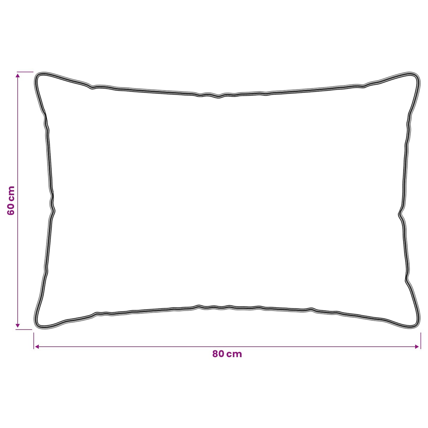 Bettwäsche-Set Mit Kissen Weiß 155 X 220 Cm Polyester, Bambus