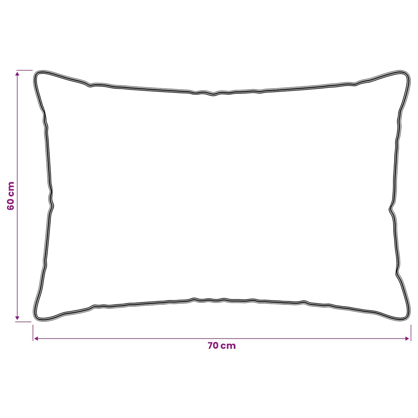 Bettwäsche-Set Mit Kissen Weiß 260 X 240 Cm Polyester, Bambus