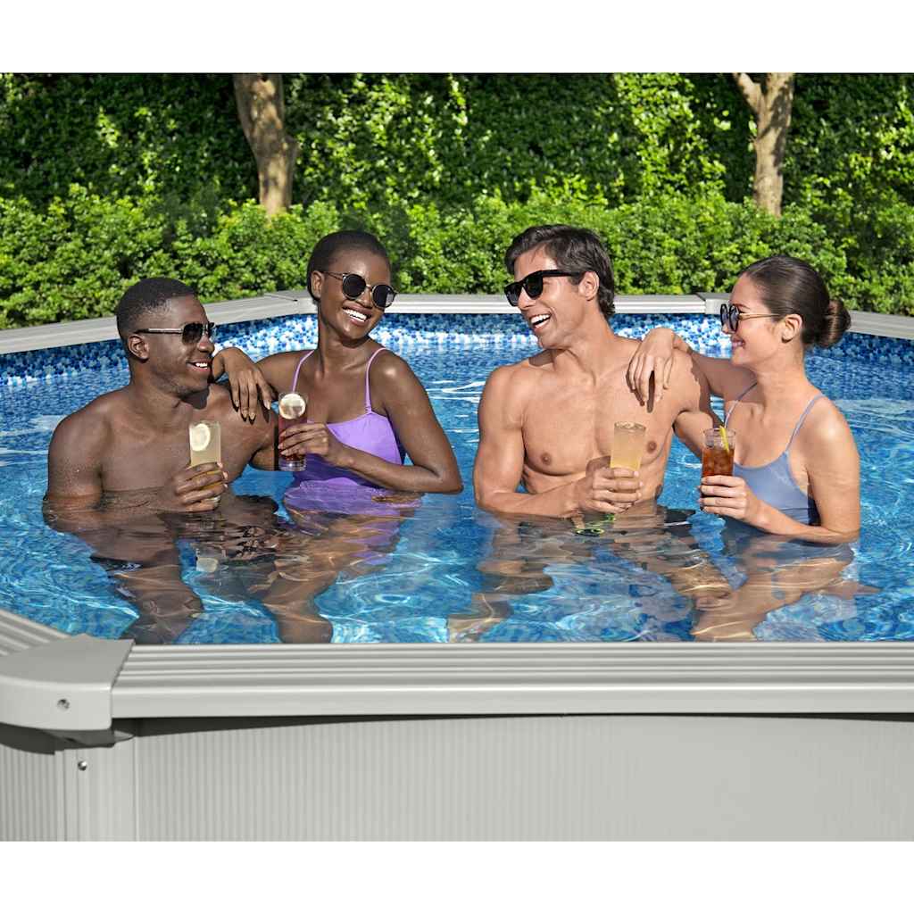 Bestway Hydrium Oberirdisches Frame-Pool Rund 360X120 Cm