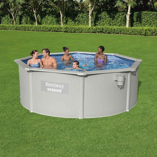 Bestway Hydrium Oberirdisches Frame-Pool Rund 360X120 Cm