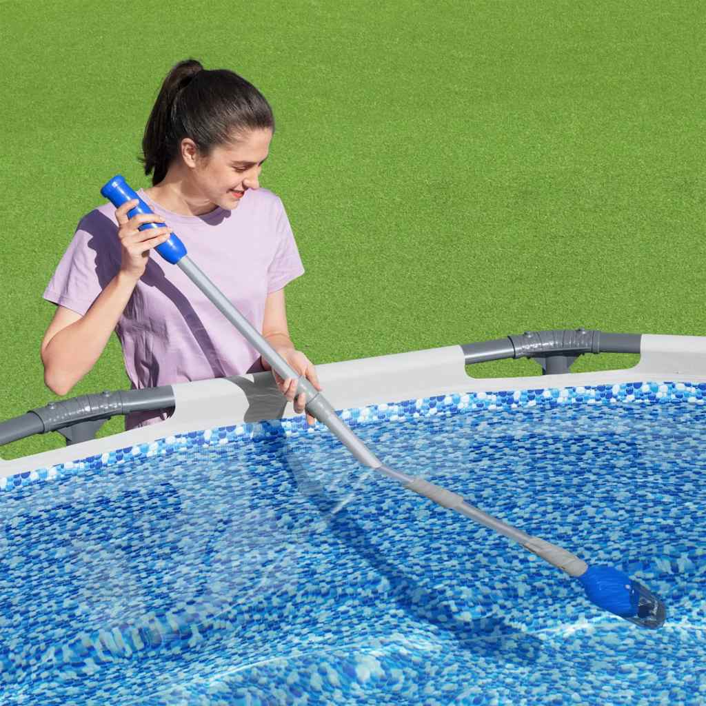 Bestway Flowclear Aquatech Kabelloser Poolsauger Sonoma Eiche