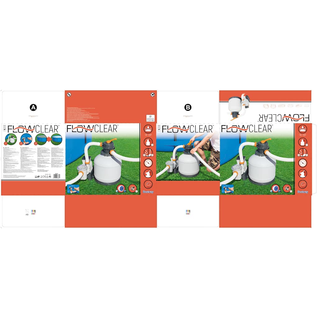 Bestway Flowclear Sandfilterpumpe 5678 L/H