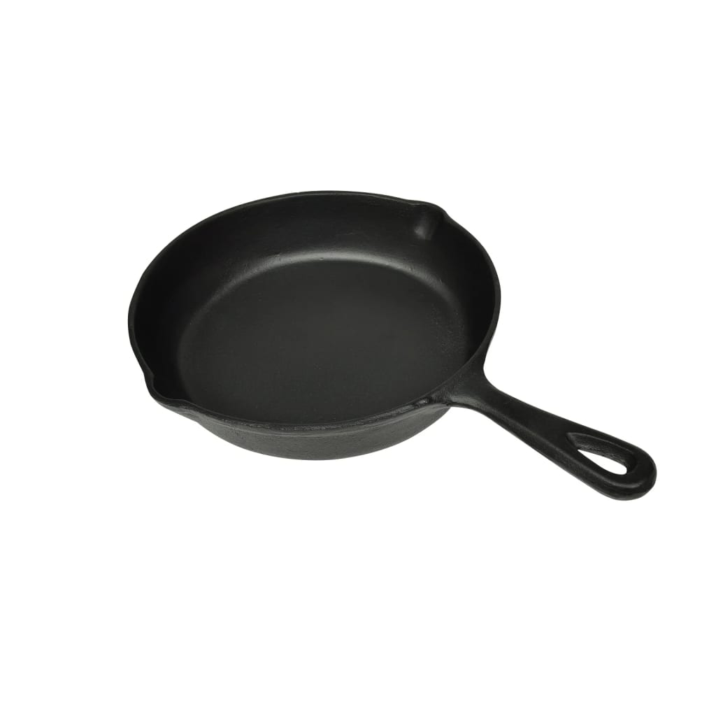 3-Tlg. Steakpfannen Set Gusseisen