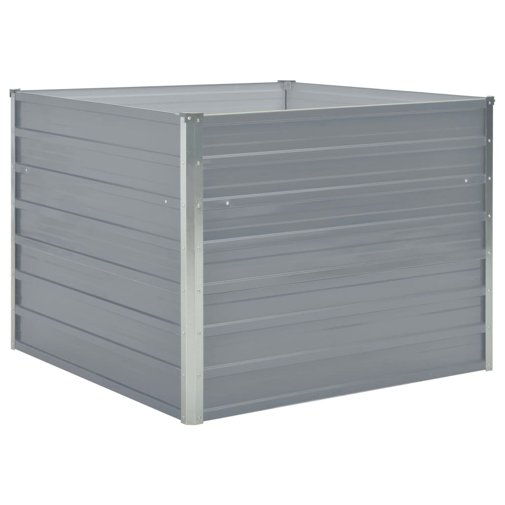 Hochbeet 100 X 100 X 77 Cm Verzinkter Stahl
