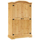 Kleiderschrank Mexiko-Stil Kiefernholz 2 Türen