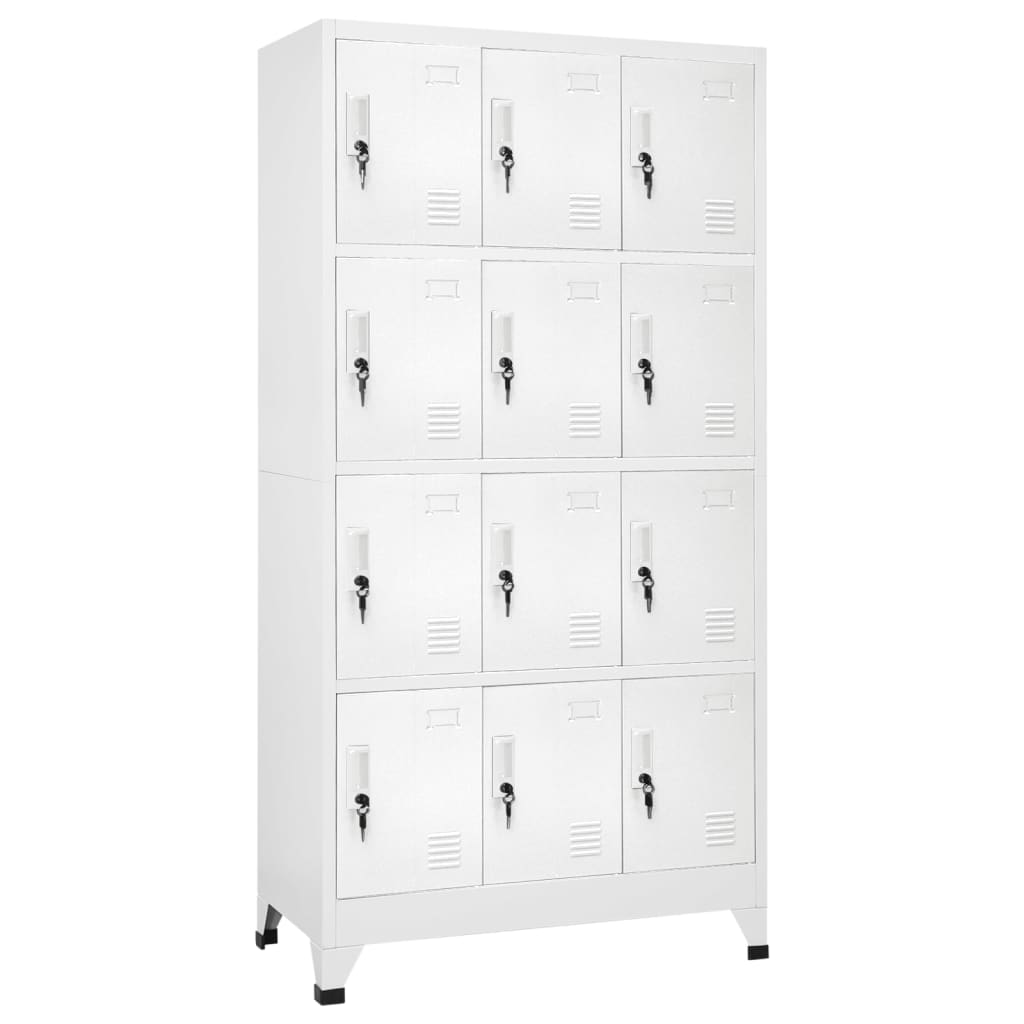 Schließfachschrank 90X40X180 Cm Stahl
