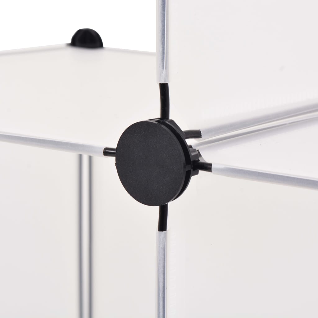 Regalsystem Würfel-Regal Mit 6 Fächern Weiß