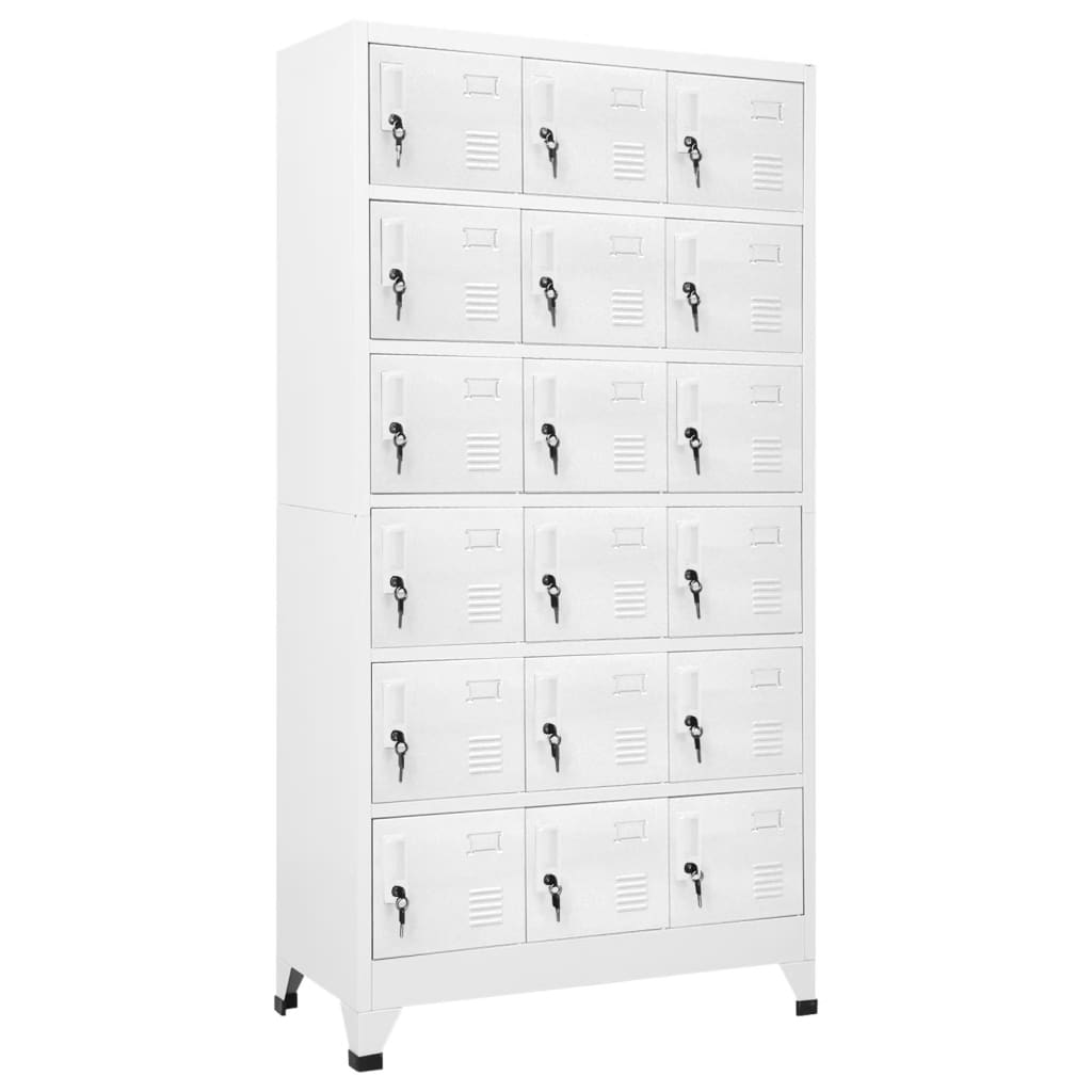 Schließfachschrank 90X40X180 Cm Stahl