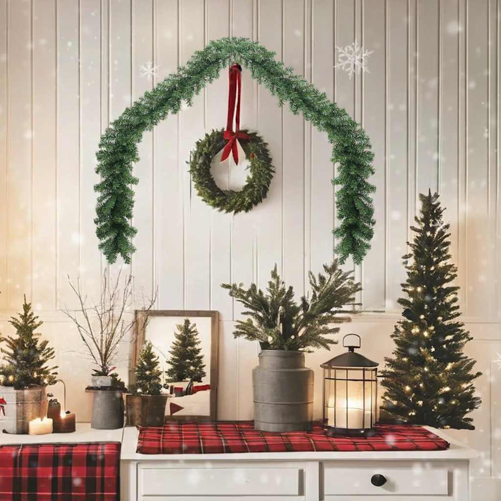 Weihnachtsgirlande Mit Led-Leuchten