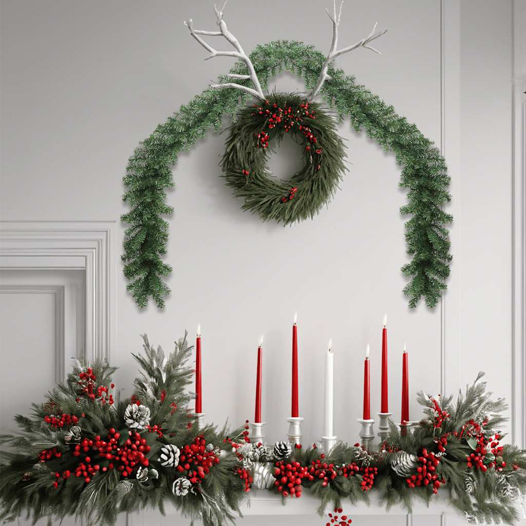 Weihnachtsgirlande Mit Led-Leuchten