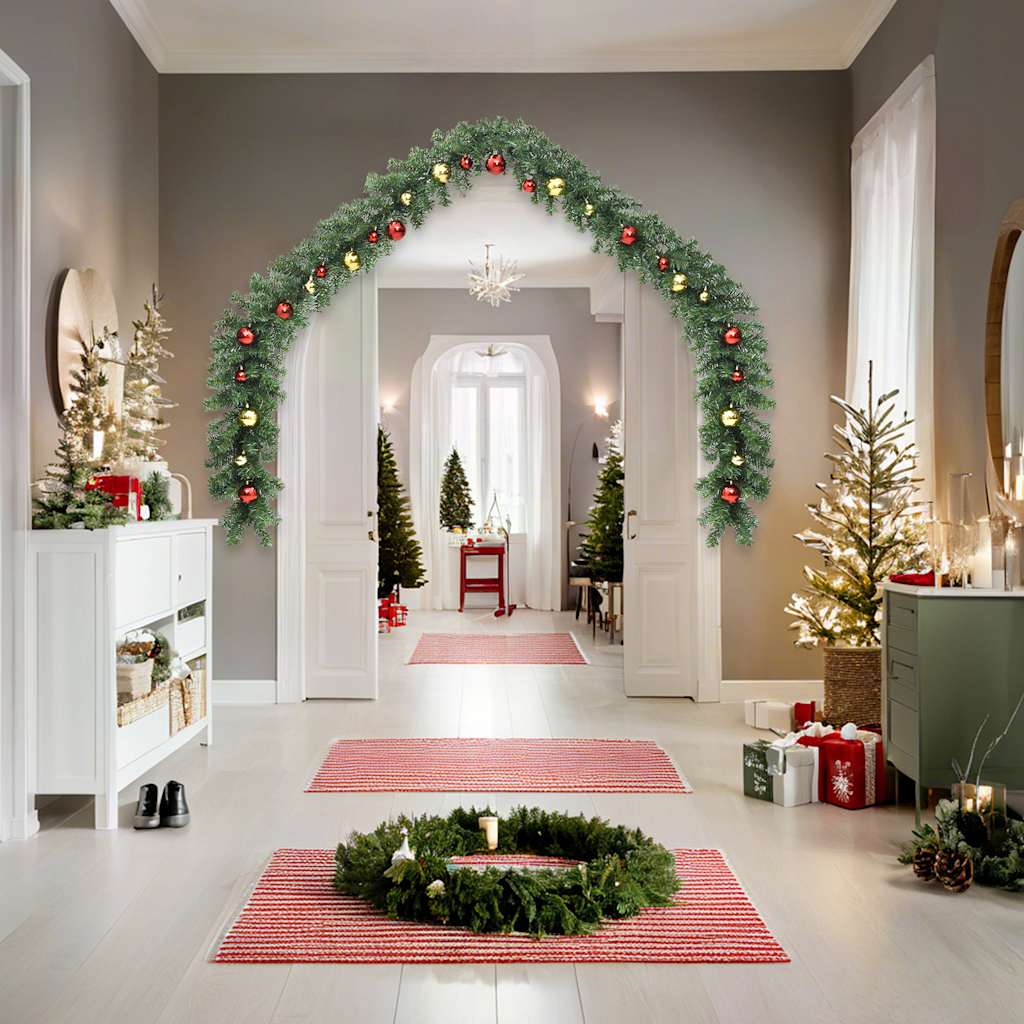 Weihnachtsgirlande Mit Led-Leuchten