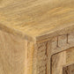 Nachttisch Massivholz Mango 40X30X50 Cm